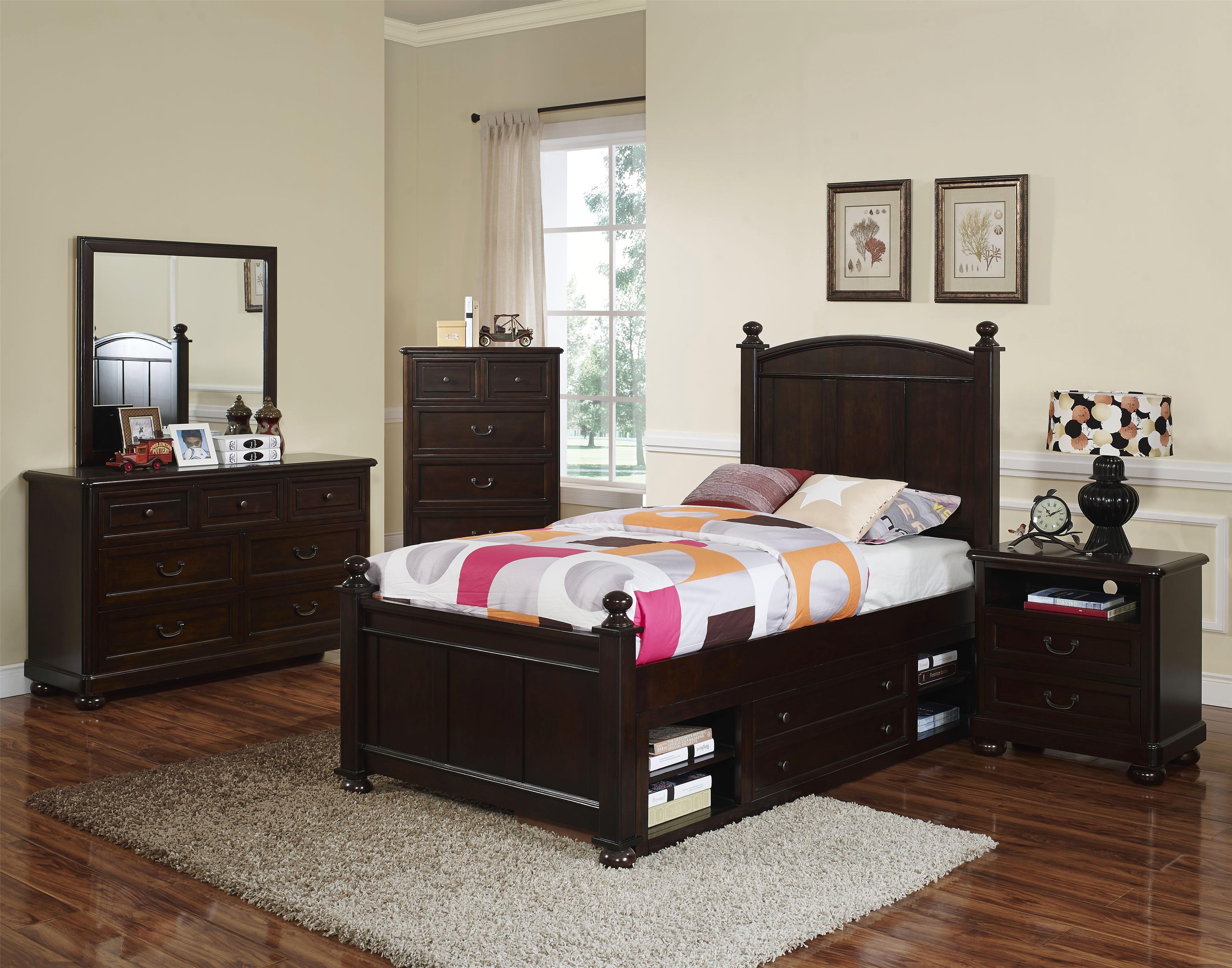 New Classic Canyon Ridge Full Bedroom Group Beck's Furniture